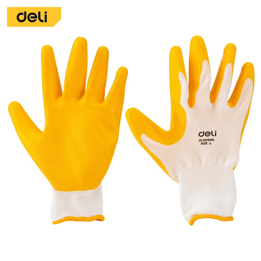 DELI HT ถุงมือ Size L EDL521031L DELI