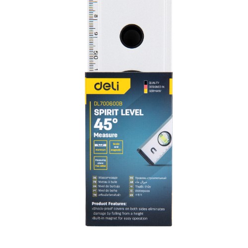 DELI HT ระดับน้ำ 600mm ALU EDL700600B DELI - Image 2