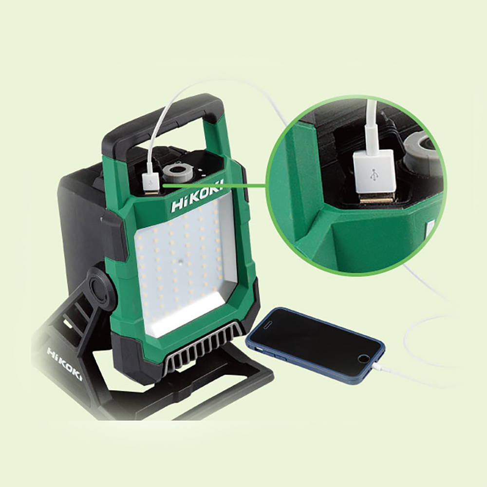 HIKOKI ไฟส่องทำงานไร้สาย 18V (ตัวเครื่องเปล่า) UB18DC / HIKOKI - Image 5