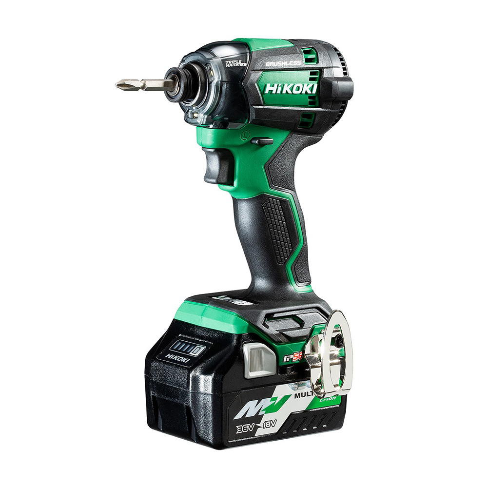 HIKOKI ไขควงกระแทกไร้สาย 18V SET WH18DC HIKOKI