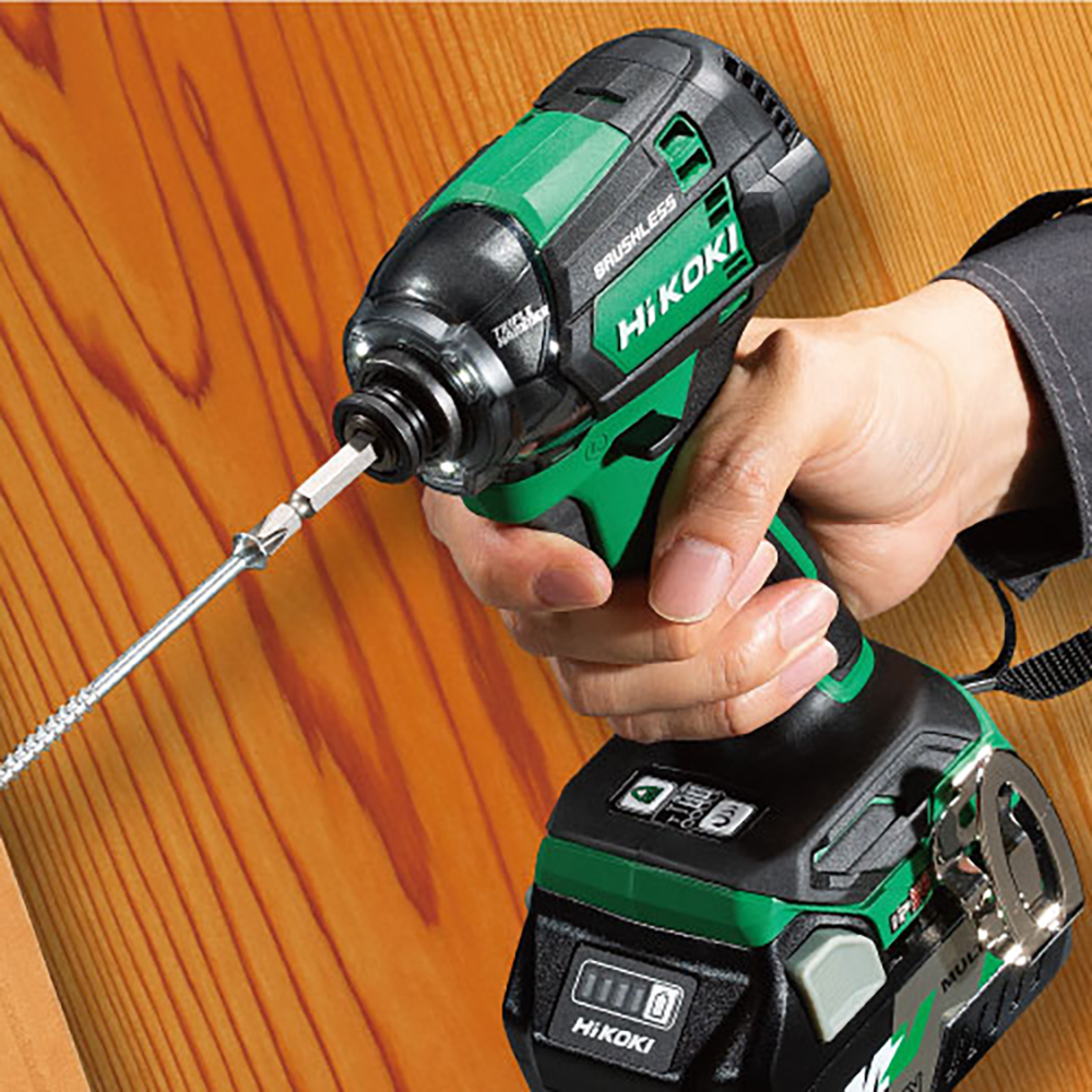 HIKOKI ไขควงกระแทกไร้สาย 18V SET WH18DC HIKOKI - Image 2
